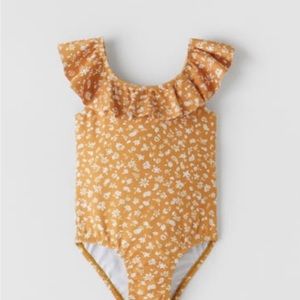 Zara floral bathing suit